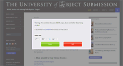 Desktop Screenshot of abjectsub.com